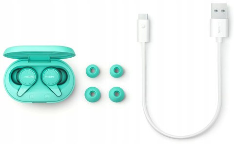 Bezprzewodowe Słuchawki Dokanałowe Philips Tat1207bl Ipx4 18H Bluetooth
