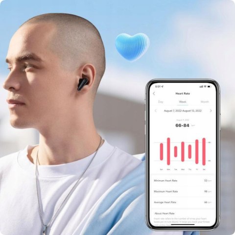 Bezprzewodowe Słuchawki Douszne Dokanałowe Soundcore Liberty 4 Czarne Ldac