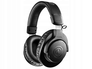 Bezprzewodowe Słuchawki Nauszne Czarne Audio-Technica Ath-M20xbt Mikrofon