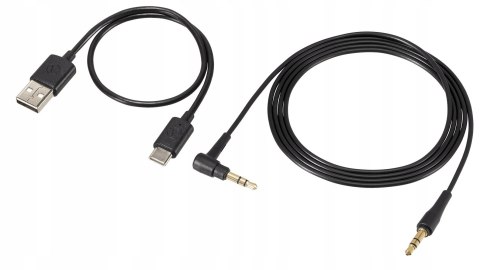 Bezprzewodowe Słuchawki Nauszne Czarne Audio-Technica Ath-M20xbt Mikrofon