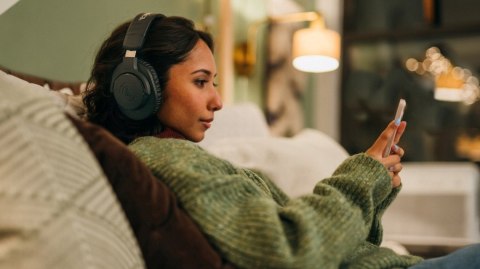 Bezprzewodowe Słuchawki Nauszne Czarne Audio-Technica Ath-M20xbt Mikrofon