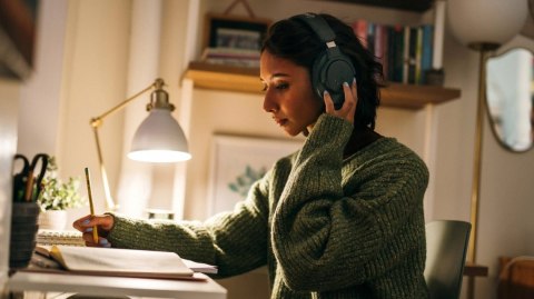 Bezprzewodowe Słuchawki Nauszne Czarne Audio-Technica Ath-M20xbt Mikrofon
