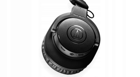 Bezprzewodowe Słuchawki Nauszne Czarne Audio-Technica Ath-M20xbt Mikrofon