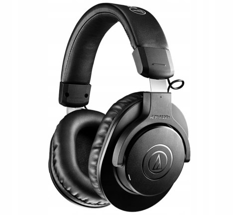 Bezprzewodowe Słuchawki Nauszne Czarne Audio-Technica Ath-M20xbt Mikrofon