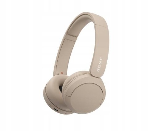 Bezprzewodowe Słuchawki Nauszne Sony Wh-Ch520 Bluetooth 5.2 Kremowy Dźwięk