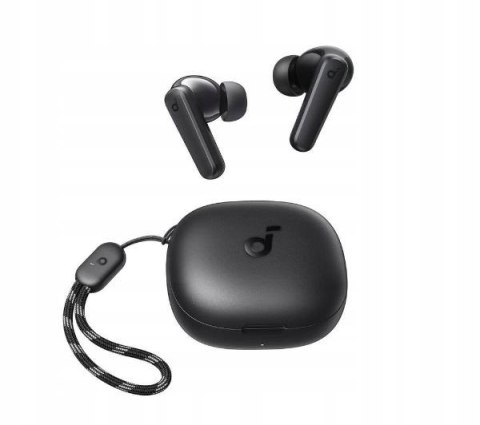 Dokanałowe Słuchawki Bezprzewodowe Bluetooth 5.3 Czarne Soundcor R50i Ipx5