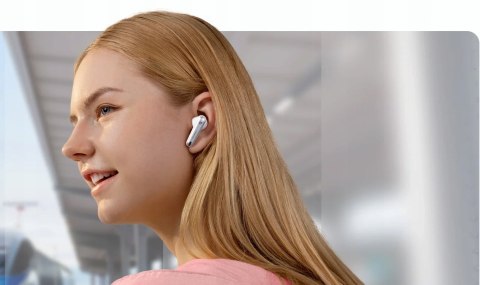 Dokanałowe Słuchawki Bezprzewodowe Soundcore Liberty 4 Nc - Mikrofon Białe