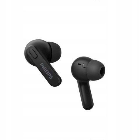 Doskonałe Bezprzewodowe Słuchawki Philips Bluetooth 5.1 Czarne Dokanałowe