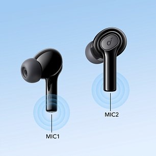 Douszne Bezprzewodowe Słuchawki Mikrofon Bluetooth Soundcore Note Czarne
