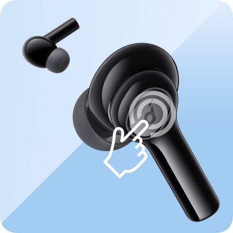 Douszne Bezprzewodowe Słuchawki Mikrofon Bluetooth Soundcore Note Czarne
