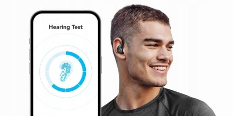Douszne Słuchawki Bezprzewodowe Soundcore Sport X20 Ip68 Anc Bassup Czarne