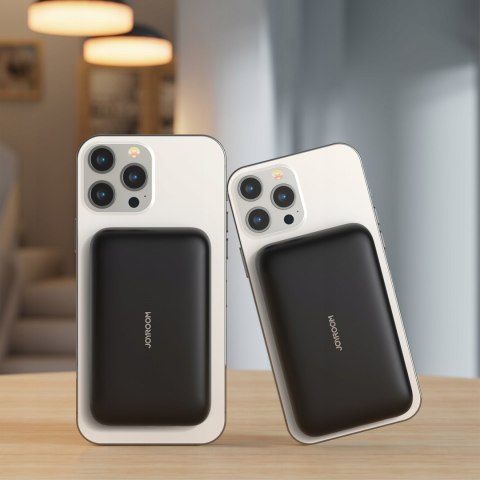 Joyroom Jr-W020 10000Mah 20W Magnetyczny Powerbank Usb-C 3 Porty 15W Czarny