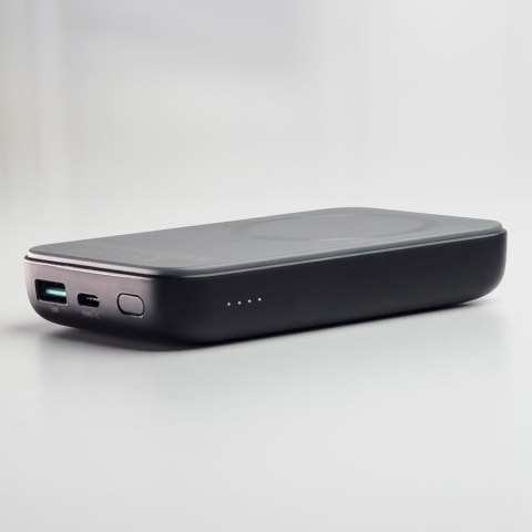 Joyroom Jr-W020 10000Mah 20W Magnetyczny Powerbank Usb-C 3 Porty 15W Czarny