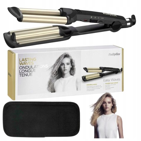 Lokówka Falownica Z Powłoką Tytanową Do Loków Babyliss Proste Fale C260e