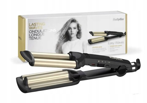 Lokówka Falownica Z Powłoką Tytanową Do Loków Babyliss Proste Fale C260e