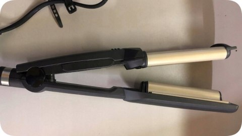 Lokówka Falownica Z Powłoką Tytanową Do Loków Babyliss Proste Fale C260e