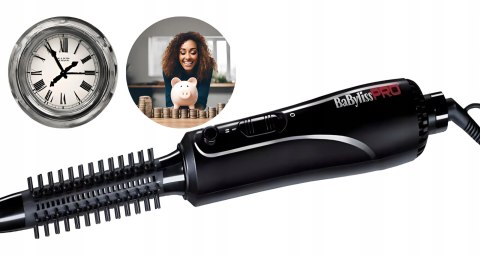 Lokówko-Suszarka Babyliss Pro Trio 300W Z 3 Końcówkami 14/19/24 Mm
