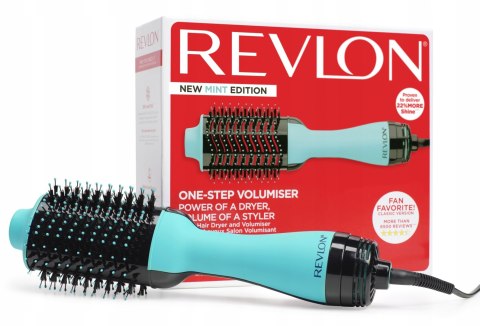Obrotowa Suszarko-Lokówka Szczotka Ceramiczna Revlon One Step Niebieska 2W1