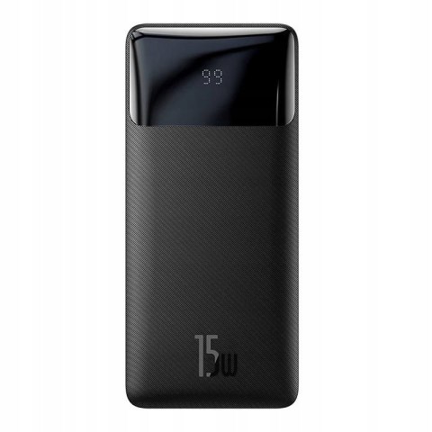 Powerbank Baseus 20000Mah 2X Usb Usb-C Qc 3A 15W Led Fcp Szybkie Ładowanie