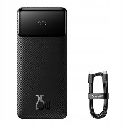 Powerbank Baseus 20000Mah 25W Usb-C + 2X Usb Szybkie Ładowanie Bezpieczny