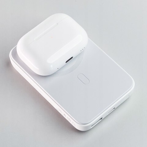 Powerbank Bezprzewodowy Magnetyczny Mocny Magsafe 10000Mah Joyroom Biały