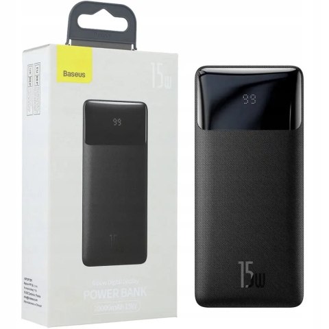 Powerbank Bipow 20000Mah Wyświetlacz Lcd Szybkie Ładowanie 15W 3 Porty