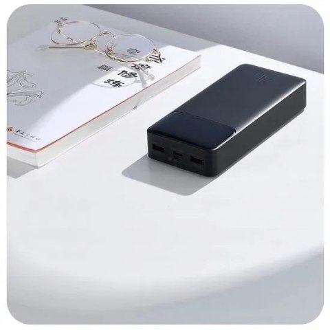 Powerbank Bipow 20000Mah Wyświetlacz Lcd Szybkie Ładowanie 15W 3 Porty