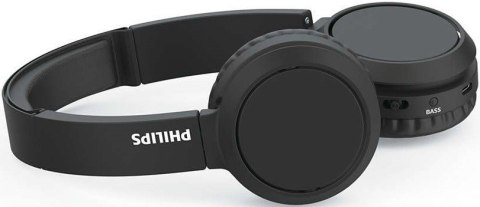 Składane Słuchawki Bezprzewodowe Nauszne Philips Z Mikrofonem Czarne Bt