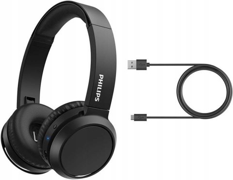 Składane Słuchawki Bezprzewodowe Nauszne Philips Z Mikrofonem Czarne Bt