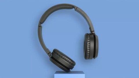 Składane Słuchawki Bezprzewodowe Nauszne Philips Z Mikrofonem Czarne Bt