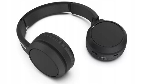 Składane Słuchawki Bezprzewodowe Nauszne Philips Z Mikrofonem Czarne Bt