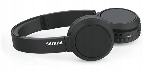 Składane Słuchawki Bezprzewodowe Nauszne Philips Z Mikrofonem Czarne Bt