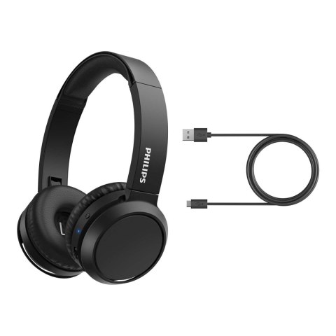 Składane Słuchawki Bezprzewodowe Nauszne Philips Z Mikrofonem Czarne Bt