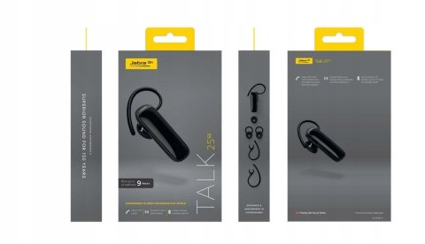 Słuchawka Bluetooth Jabra Talk 25 Se Z Hd Audio I 9H Rozmów 9 Godz. Rozmów Bluetooth