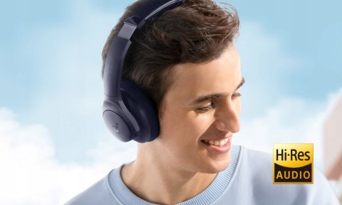Słuchawki Bezprzewodowe Soundcore Q20i Anc Bluetooth 5.0 60H Bassup Błękit