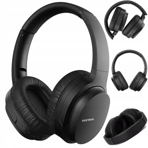 Słuchawki Bezprzewodowe Tonsil R45bt Z Anc, Bluetooth 5.0, Czarne