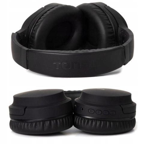 Słuchawki Bezprzewodowe Tonsil R45bt Z Anc, Bluetooth 5.0, Czarne