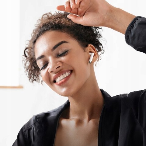 Słuchawki Douszne Bezprzewodowe Mcdodo Bluetooth 5.0 Etui Białe Mic Ip54