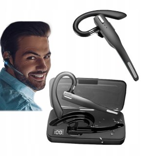 Wodoodporna Słuchawka Samochodowa Bluetooth 5.1 Czysty Dźwięk Ergonomiczny