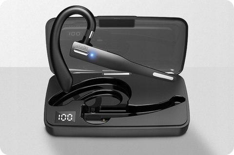 Wodoodporna Słuchawka Samochodowa Bluetooth 5.1 Czysty Dźwięk Ergonomiczny