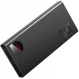 Baseus Adaman Metal 20000Mah Power Bank 22.5W Qc3.0 Pd3.0 3Xusb Led Czarny