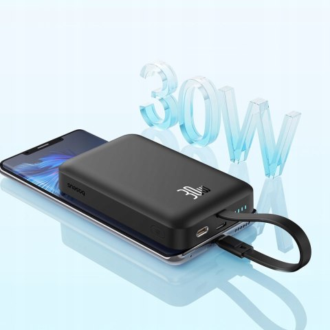 Baseus Magnetyczny Powerbank 10000Mah 30W Usb-C Magsfe Qi Szybkie Ładowanie