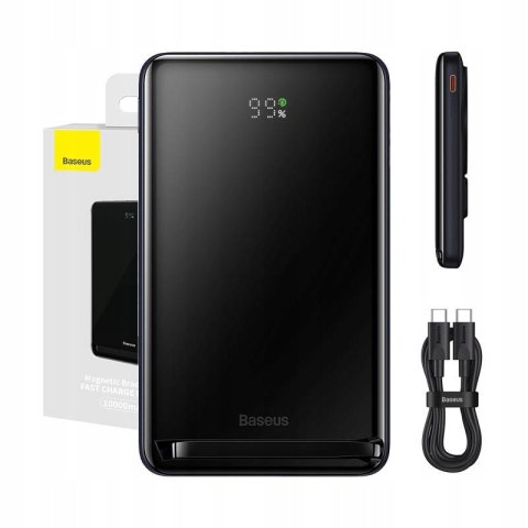 Baseus Powerbank 10000Mah 20W Usb-C Indukcyjny Magsafe 15W Z Pokrywą 50Cm