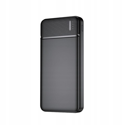 Maxlife Powerbank 10000Mah Czarny 2Xusb Li-Poly+Kabel Micro-Usb Do Podróży