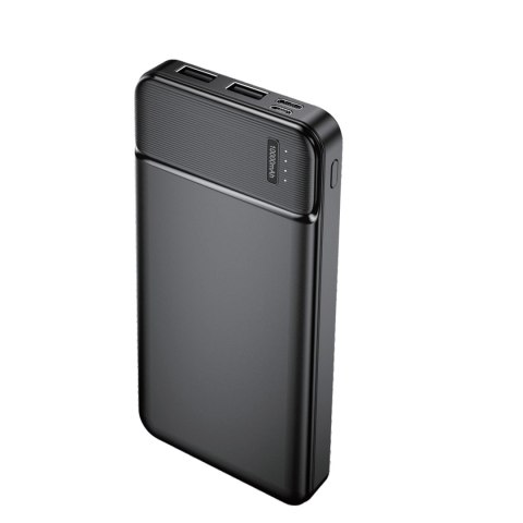 Maxlife Powerbank 10000Mah Czarny 2Xusb Li-Poly+Kabel Micro-Usb Do Podróży