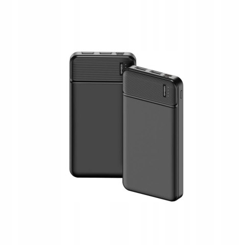 Maxlife Powerbank 10000Mah Czarny 2Xusb Li-Poly+Kabel Micro-Usb Do Podróży