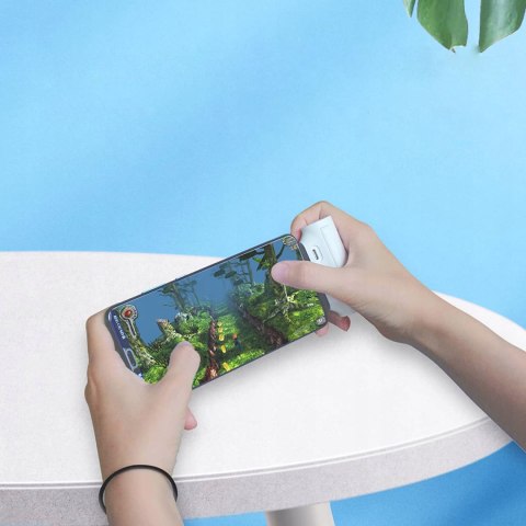 Mały Powerbank 5000Mah 20W Usb-C Przenośna Ładowarka Kieszonkowa Biały