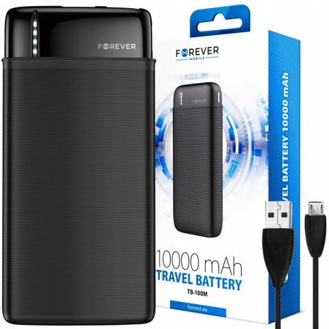 Powerbank 10000Mah Usb-C Li-Poly 2Xusb-A Turbo Szybkie Ładowanie Forever