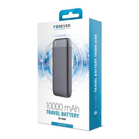 Powerbank 10000Mah Usb-C Li-Poly 2Xusb-A Turbo Szybkie Ładowanie Forever