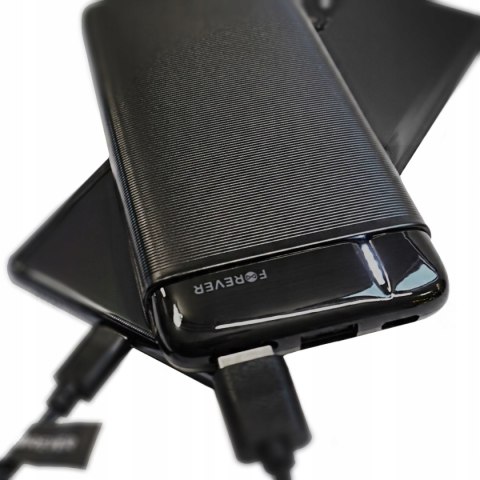 Powerbank 10000Mah Usb-C Li-Poly 2Xusb-A Turbo Szybkie Ładowanie Forever